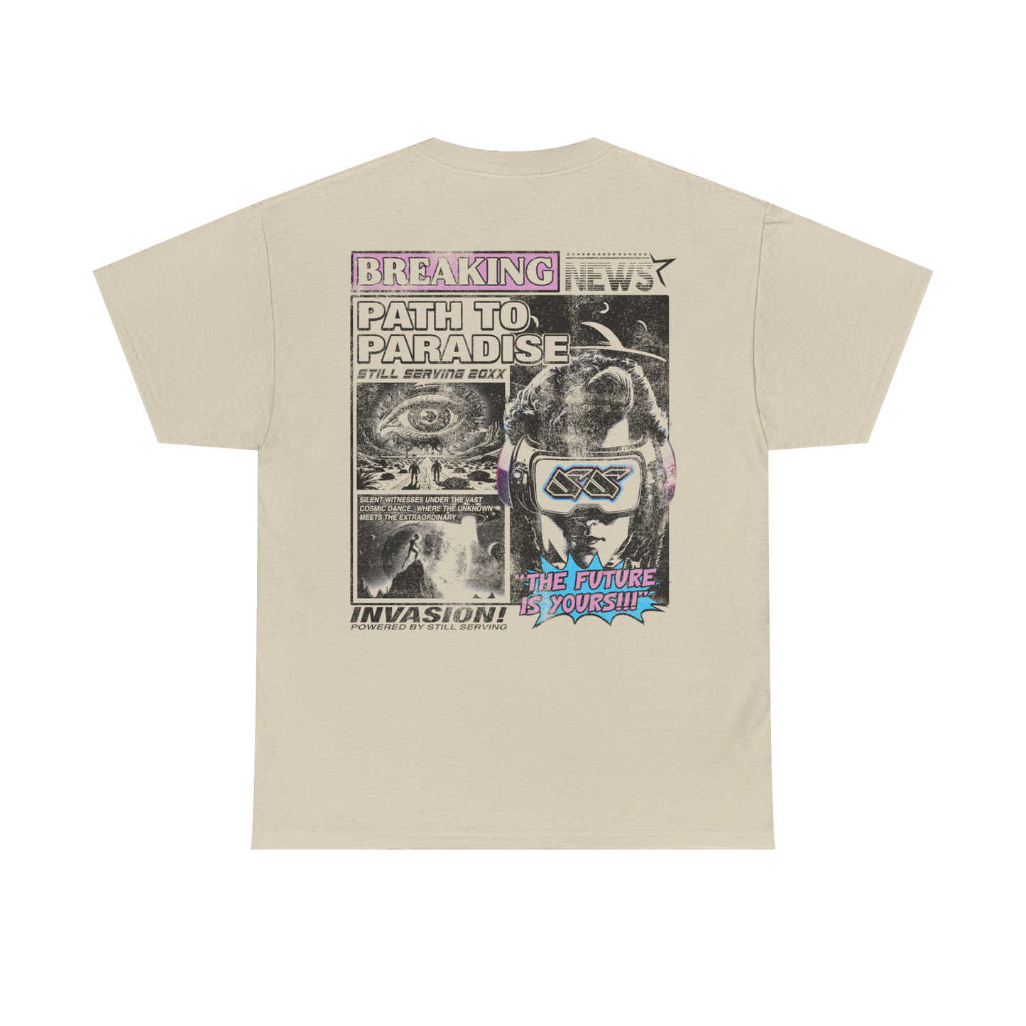 ‘Path To Paradise’ Heavy Cotton Tee