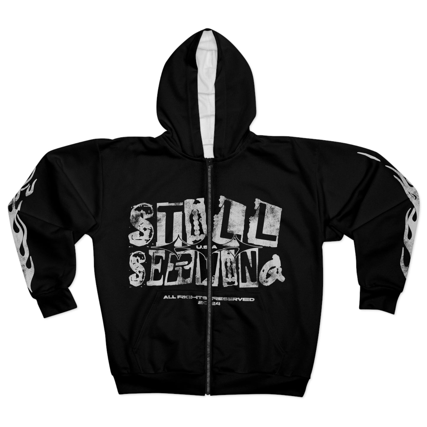 Still Serving 2K24 Zip Up Hoodie
