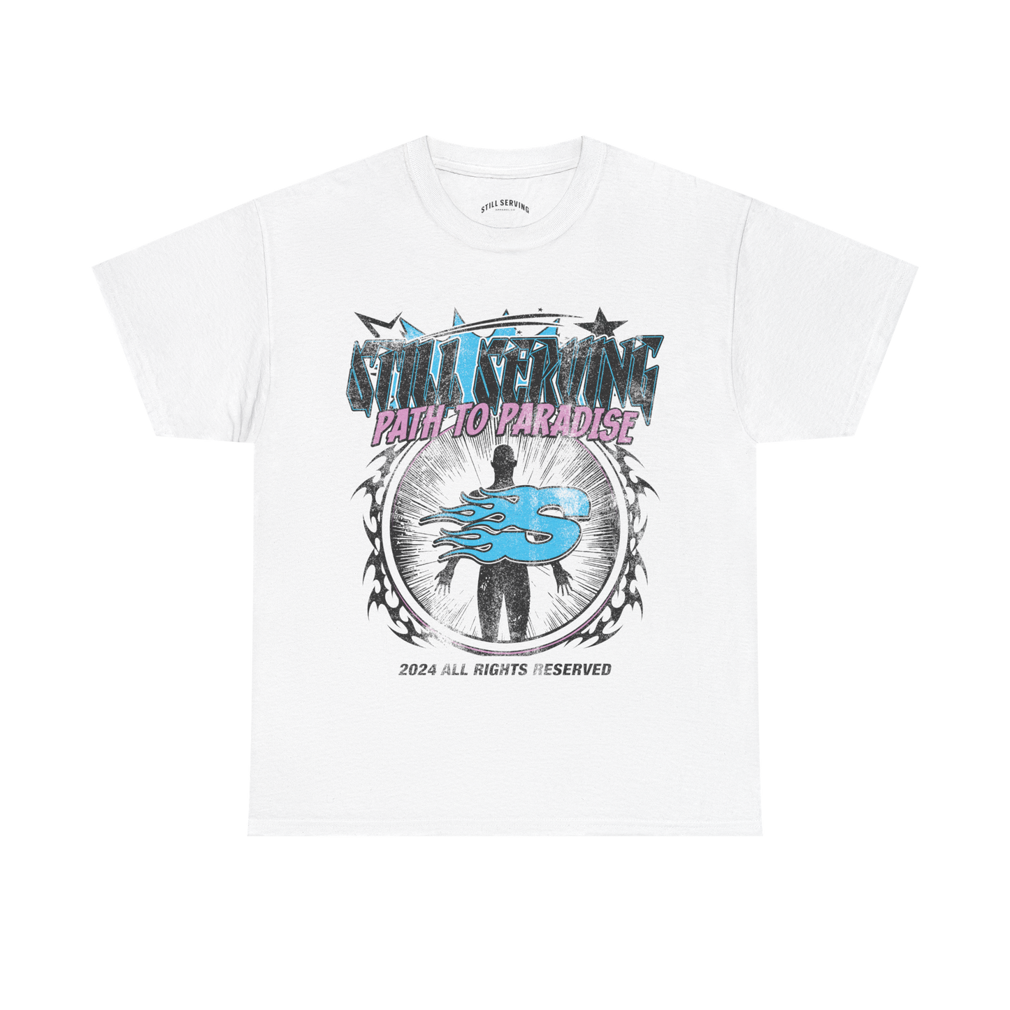 ‘Path To Paradise’ Heavy Cotton Tee