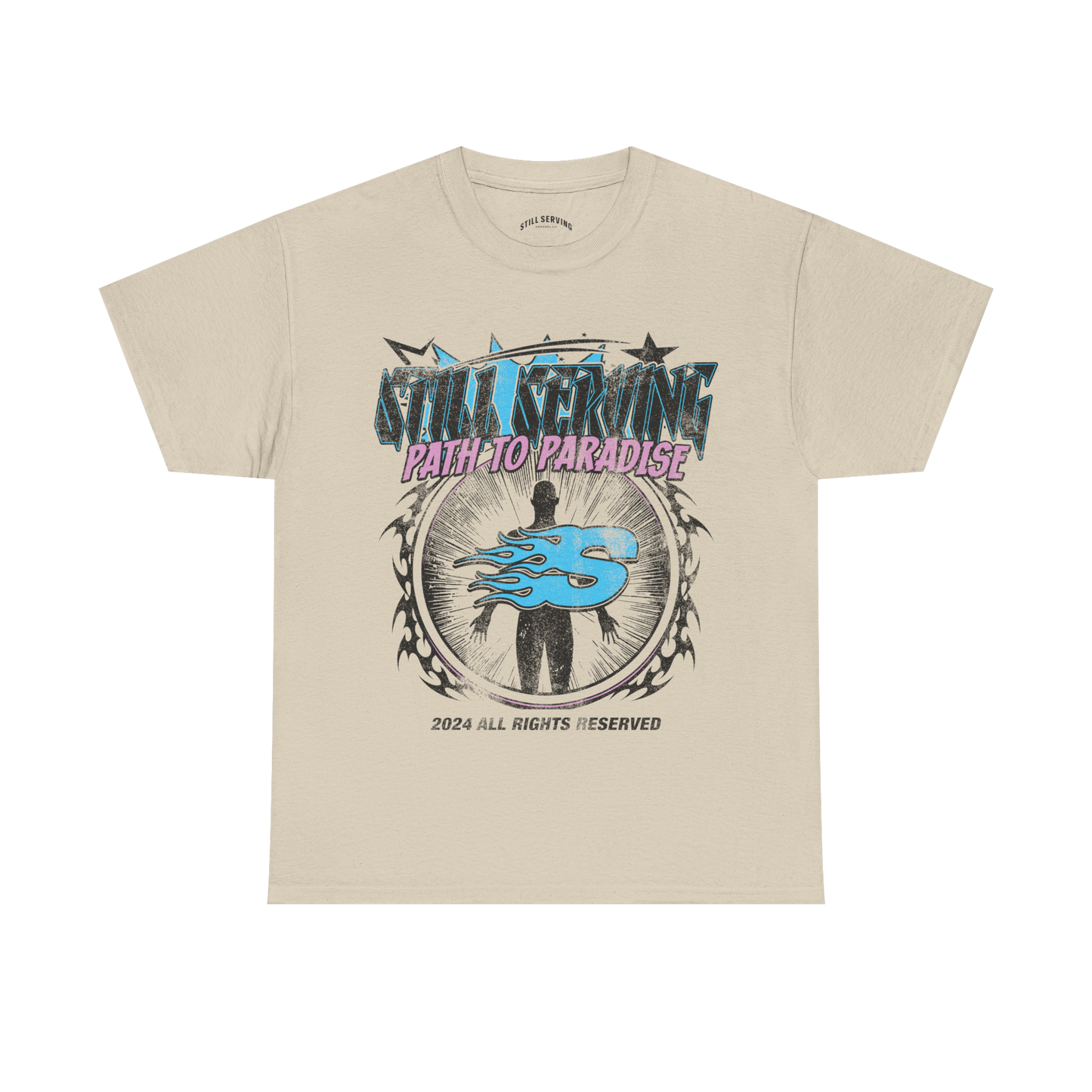 ‘Path To Paradise’ Heavy Cotton Tee